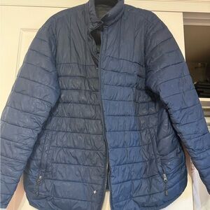 Swiss Tech Men's Navy Puffer Jacket